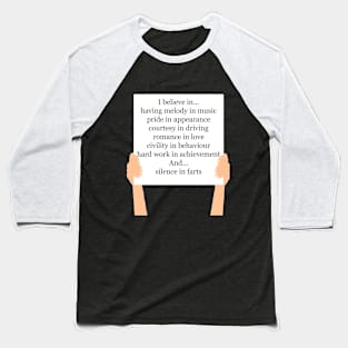 Things to believe in Baseball T-Shirt